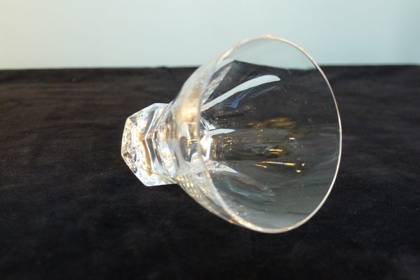 Prisma Drinking Glasses in Lead Crystal by Wilhelm Wagenfeld for Peill & Putzler, 1950s, Set of 6-VRE-767069