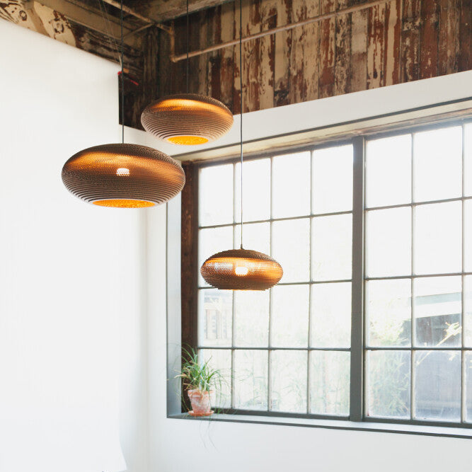 Graypants Scraplight Disc Pendant