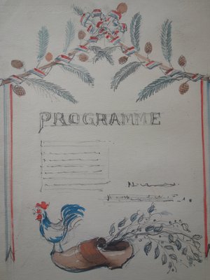 Programme Watercolor by Gustave Poetzsch-KHH-544410