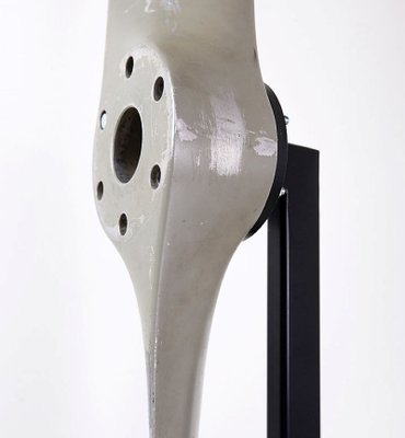 Propellers Mounted on Display Stand in Aluminum, 1980s-JG-1786354