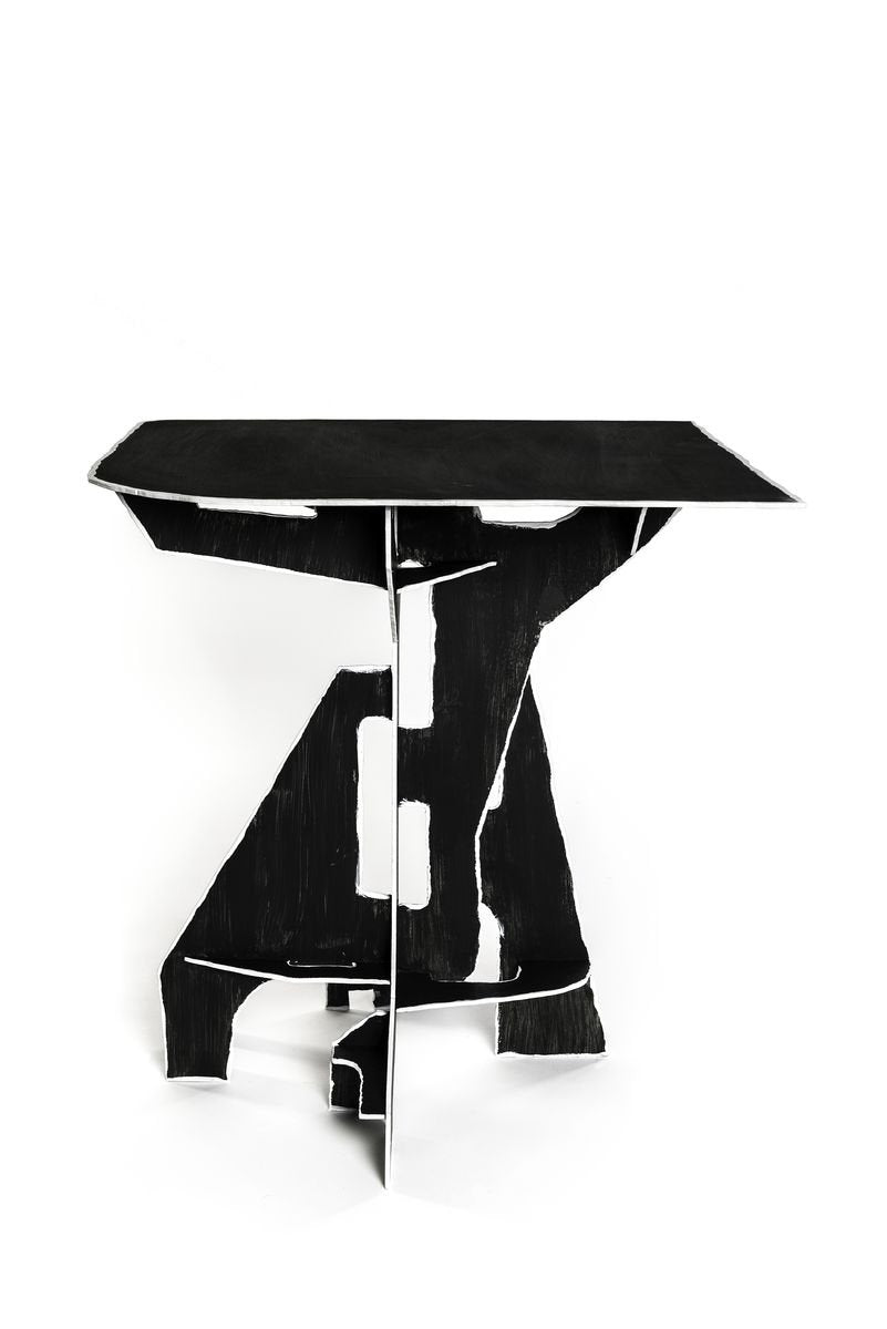 Proto Punk Side Table by Kiki Van Eijk and Joost Van Bleiswijk