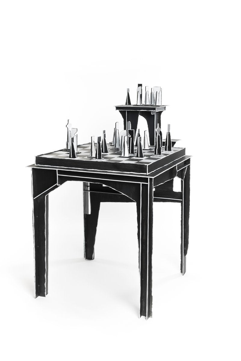 Protopunk Chess Table and Chess Set by Kiki van Eijk & Joost van Bleiswijk 

<img src="https://www.pamono.eu/skin/frontend/lamono/redesign/images/logo/individual/4.svg" class="exceptional-headline-image" /> 
The Exceptional