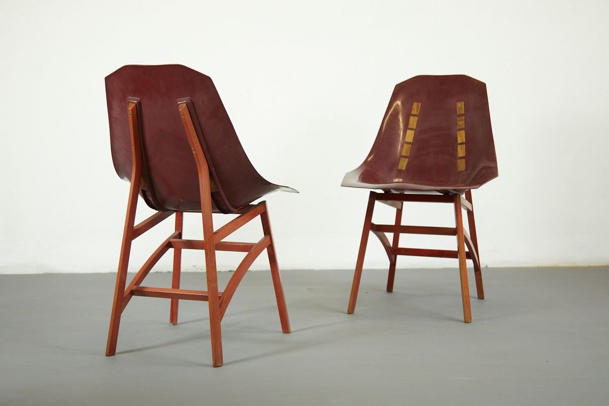 Prototype Chairs by Ico Luisa Parisi, 1960s, Set of 2