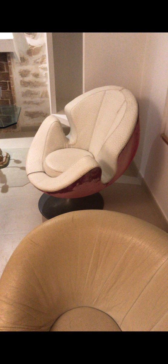 Prototype Model Calla Swivel Armchairs from V.G. Newtrend, Italy, 1990s, Set of 2