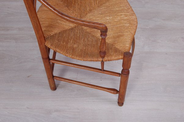 Provençal Chair in Oak, Italy, Late 1800s-XSG-980344