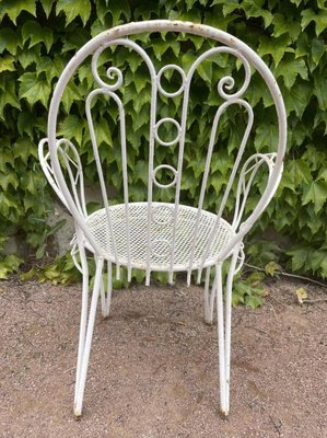 Provencal Wrought Iron Armchairs, 1950s, Set of 2-SDV-1332011