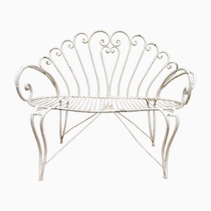 Provencal Wrought Iron Bench, 1960s-SDV-1732130