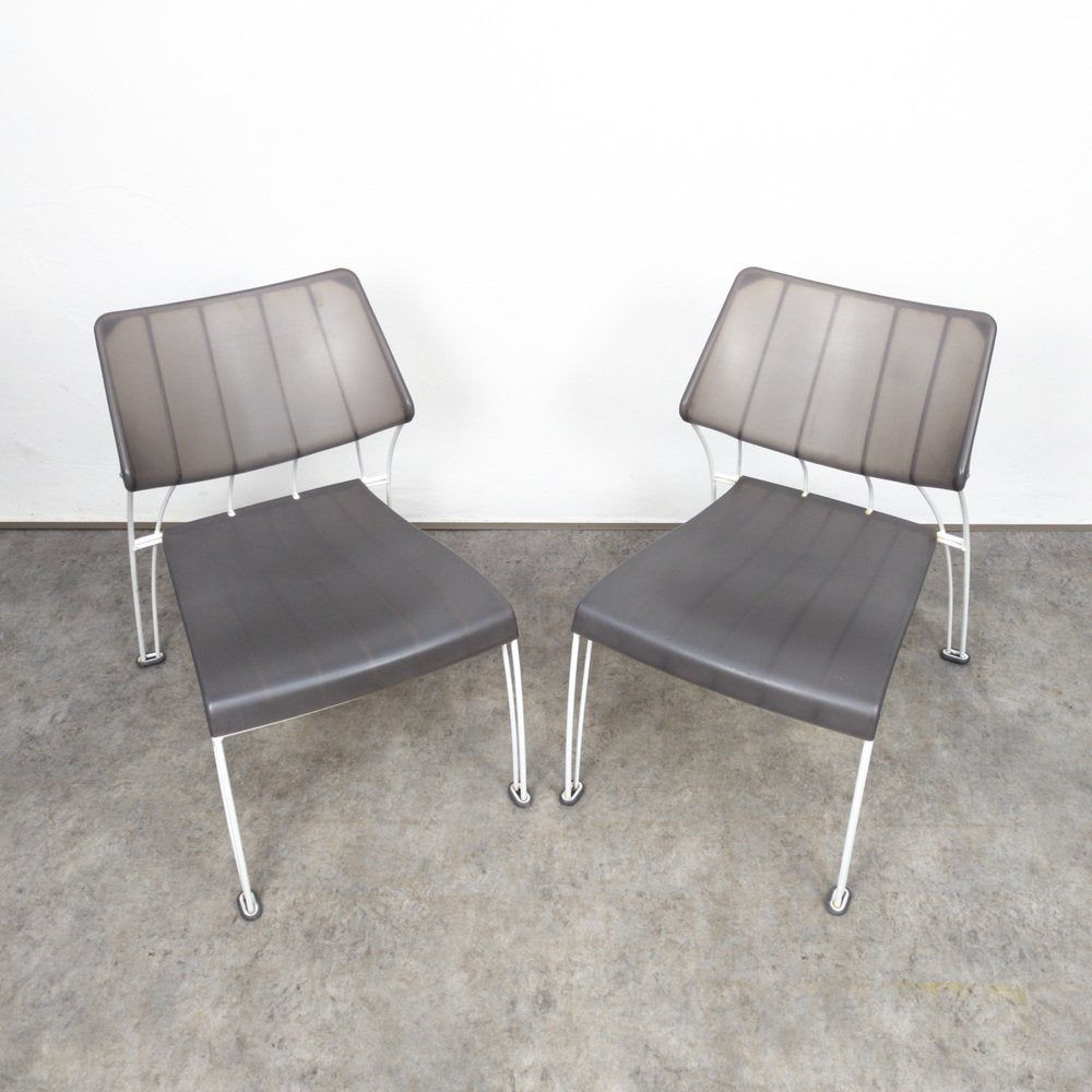 PS Hasslo Outdoor Lounge Chairs by Monika Mulder for Ikea, 1990s, Set of 2