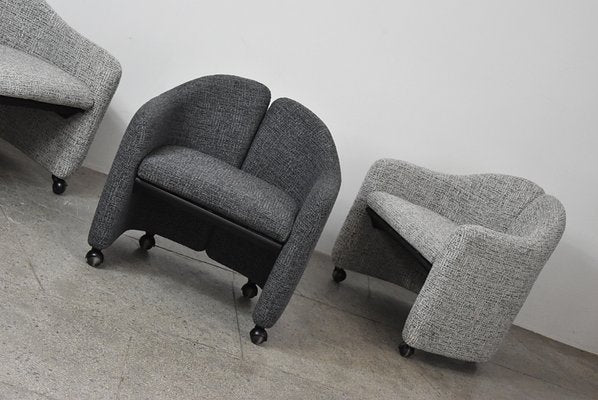 PS142 Armchair by Eugenio Gerli for Tecno, 1960s-QLP-1821818