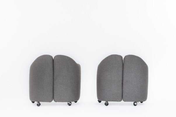 PS142 Armchairs Eugenio Gerli for Tecno, 1960s, Set of 2-US-1780018