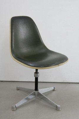 PSC Swivel Side Chair in Fiberglass by Charles Eames for Vitra / Herman Miller, 1960s-FJP-1771621