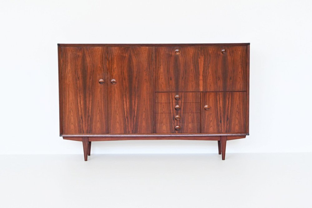 PSR-130 Highboard in Rosewood by Marten Franckena, 1962