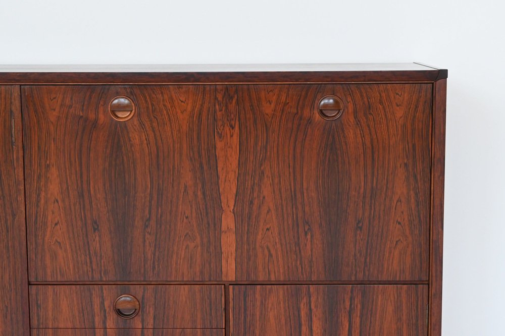 PSR-130 Highboard in Rosewood by Marten Franckena, 1962