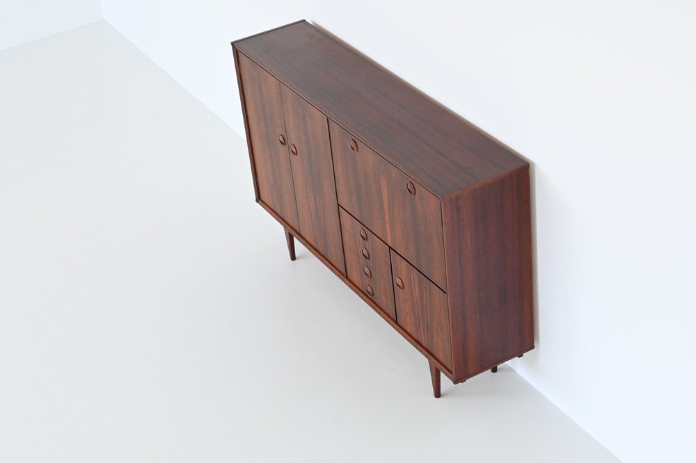 PSR-130 Highboard in Rosewood by Marten Franckena, 1962