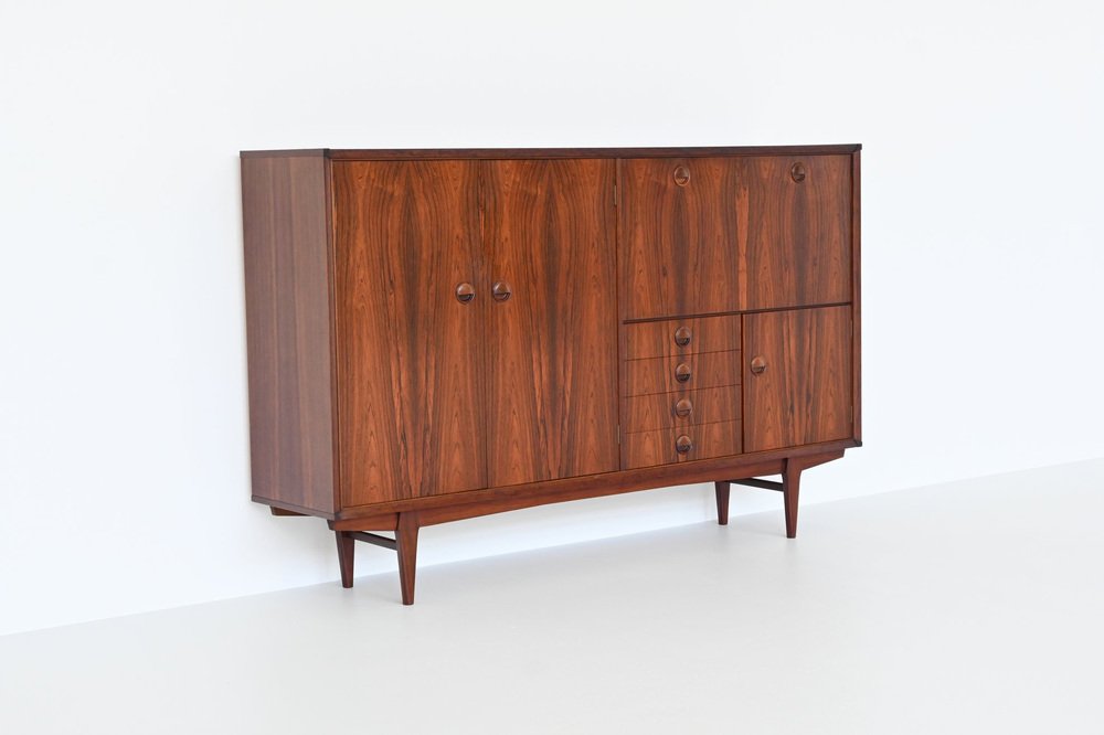 PSR-130 Highboard in Rosewood by Marten Franckena, 1962