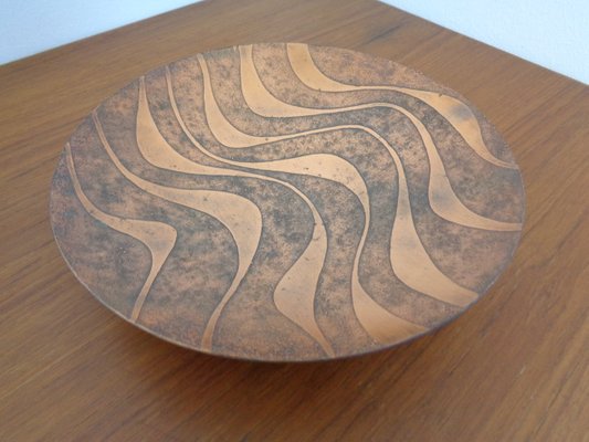 Psychedelic Copper Bowl, 1960s-RDW-1057968