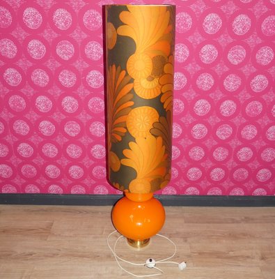 Psychedelic Floor Lamp with Illuminated Base, 1970s-AFE-2028351