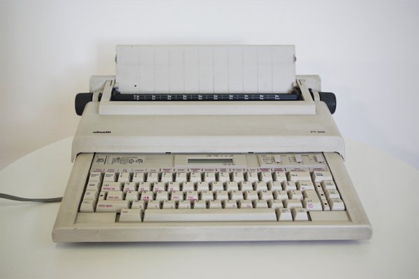 PT-506 Electronic Typewriter from Olivetti, 1980s-KNM-998064