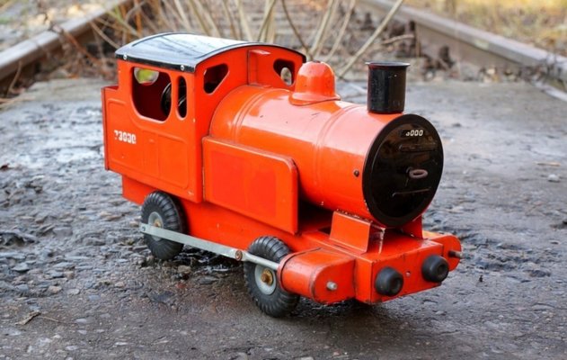 Puff-Puff Toy Train, England, 1950s-QFD-1358097