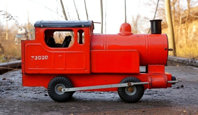 Puff-Puff Toy Train, England, 1950s-QFD-1358097