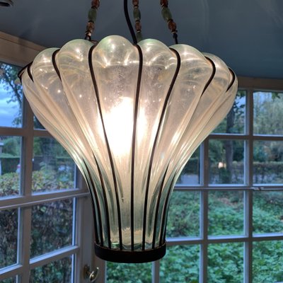 Puffed Glass Lantern, 1970s-VBM-1452880