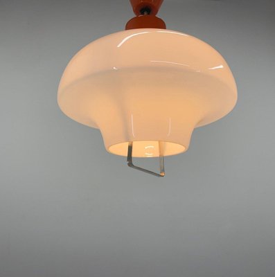 Pull-Down Pendant Light, Czechoslovakia, 1950s-TZ-1449420