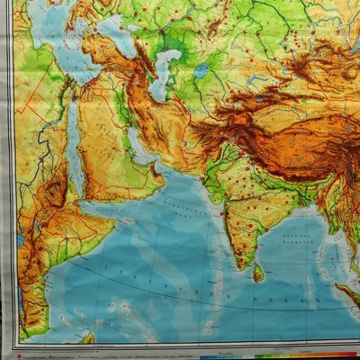 Pull-Down Print Map of Asia-KJP-1149072