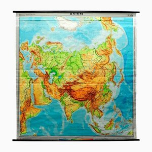 Pull-Down Print Map of Asia-KJP-1149072