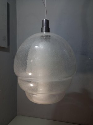 Pullegous Glass Ceiling Lamp by Carlo Nason for Mazzega Murano, 1980s-OHK-1361259