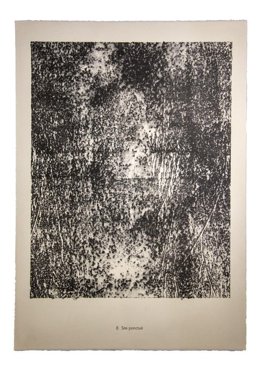 Punctuated Site, Original Lithograph, 1959