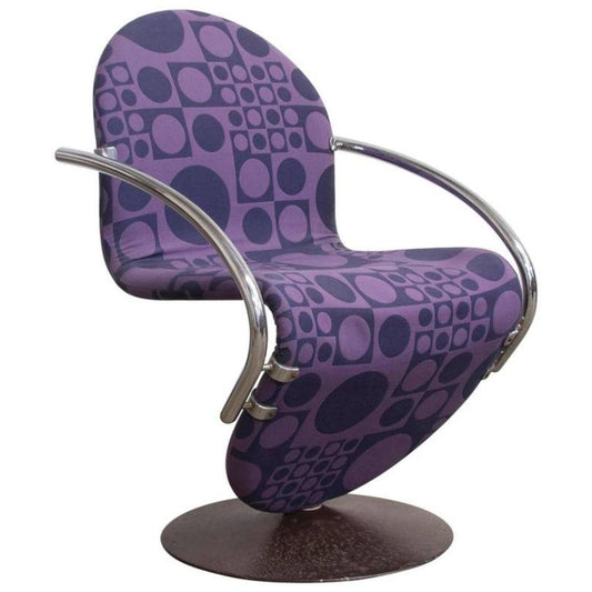 Purple Chair by Verner Panton for Rosenthal, 1970s