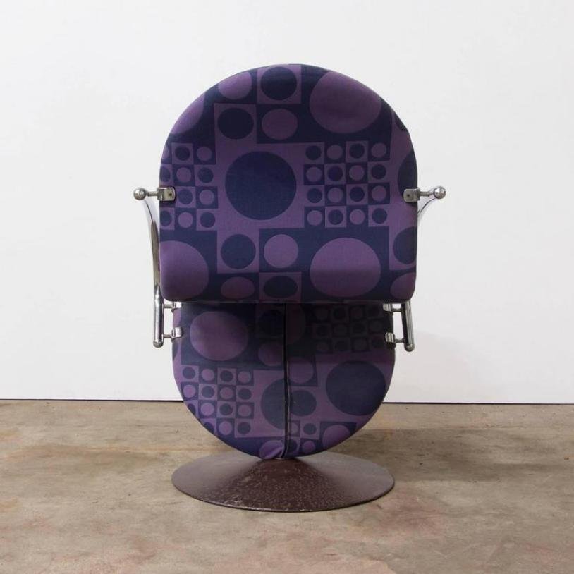 Purple Chair by Verner Panton for Rosenthal, 1970s