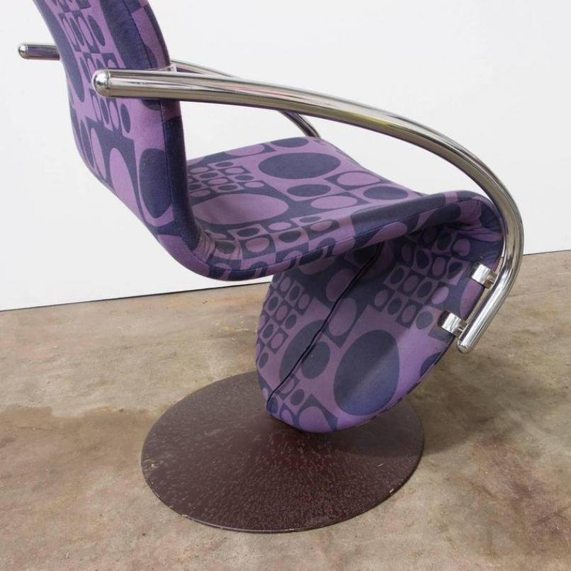 Purple Chair by Verner Panton for Rosenthal, 1970s