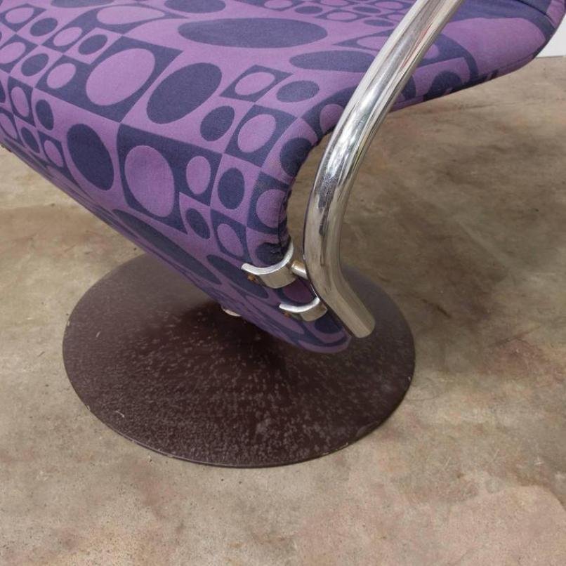 Purple Chair by Verner Panton for Rosenthal, 1970s