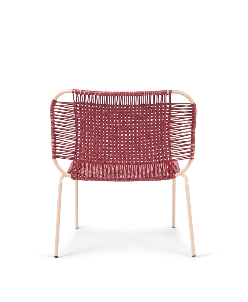 Purple Cielo Lounge Low Chair by Sebastian Herkner