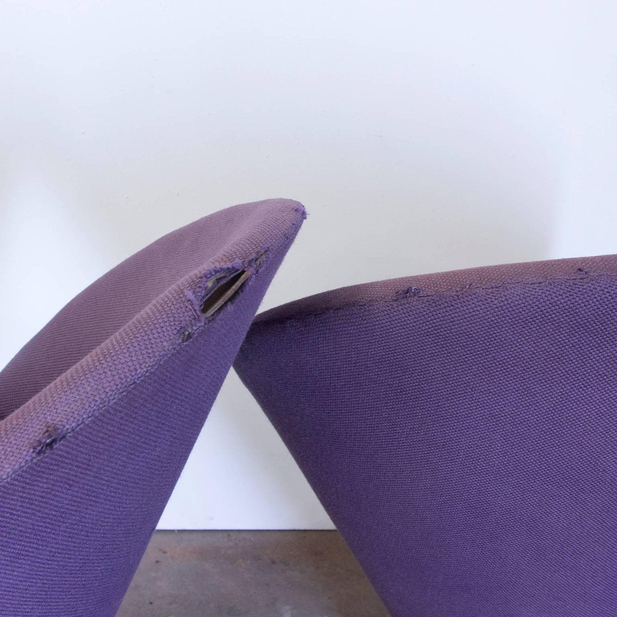 Purple Cone High Stool by Verner Panton for Rosenthal, 1958