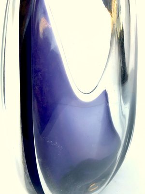 Purple Glass Vase, Italy, 1990s-WIM-835105