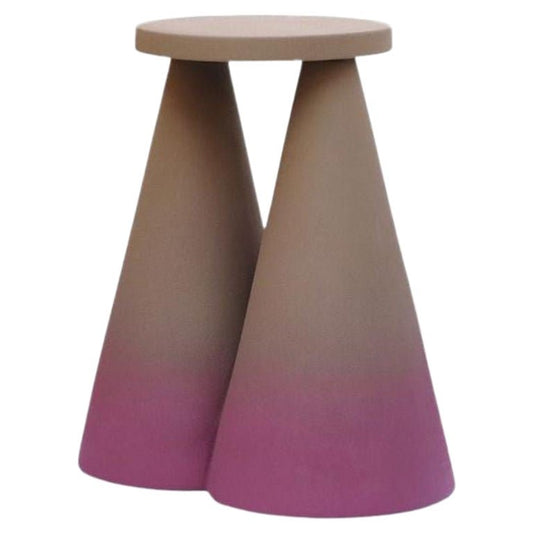 Purple Isola Side Table by Cara Davide