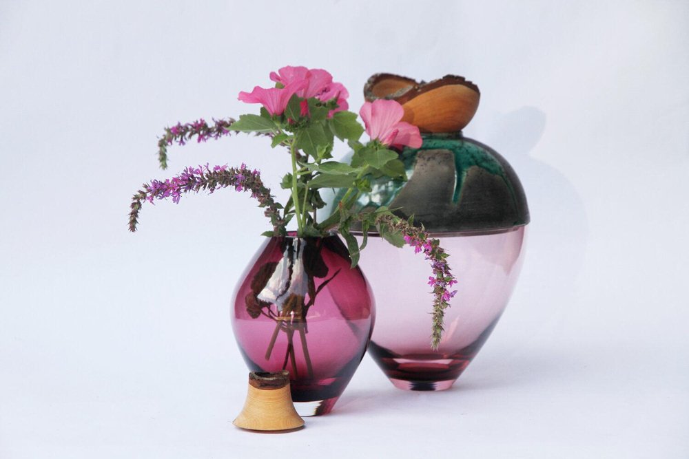 Purple Matisse Stacking Vase by Pia Wüstenberg