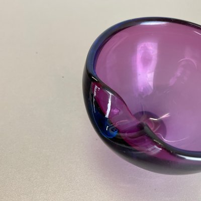 Purple Murano Glass Bowl or Ashtray, Italy, 1970s-QZ-1448597