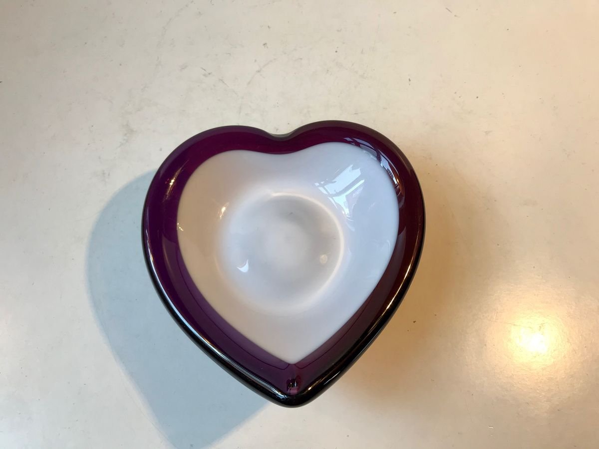 Purple Murano Glass Dish from Seguso, 1970s