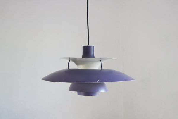 Purple PH5 Pendant Lamp by Poul Henningsen for Louis Poulsen, 1960s-UMB-1442274