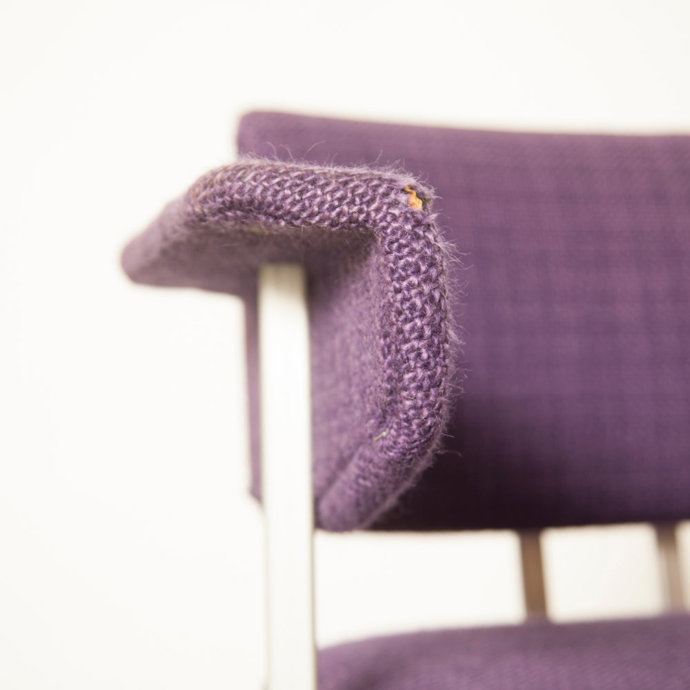 Purple Resort Chair by Friso Kramer for Ahrend De Cirkel