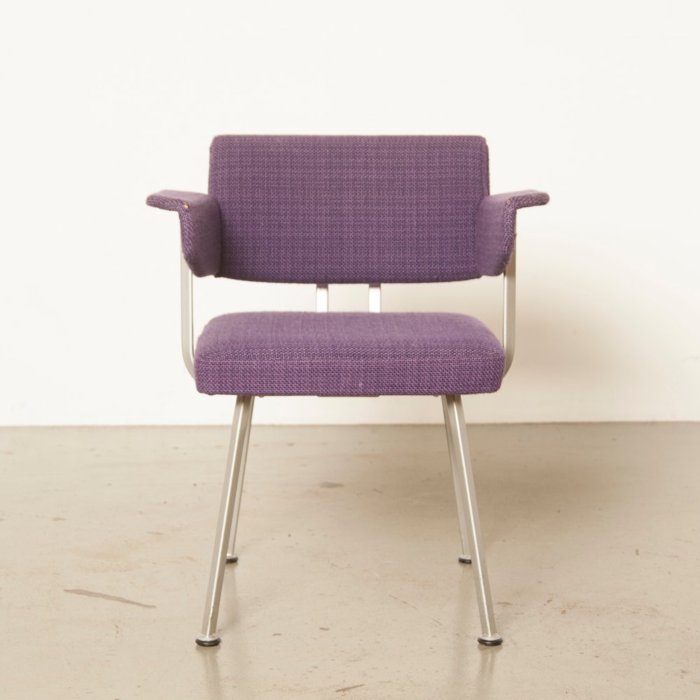 Purple Resort Chair by Friso Kramer for Ahrend De Cirkel