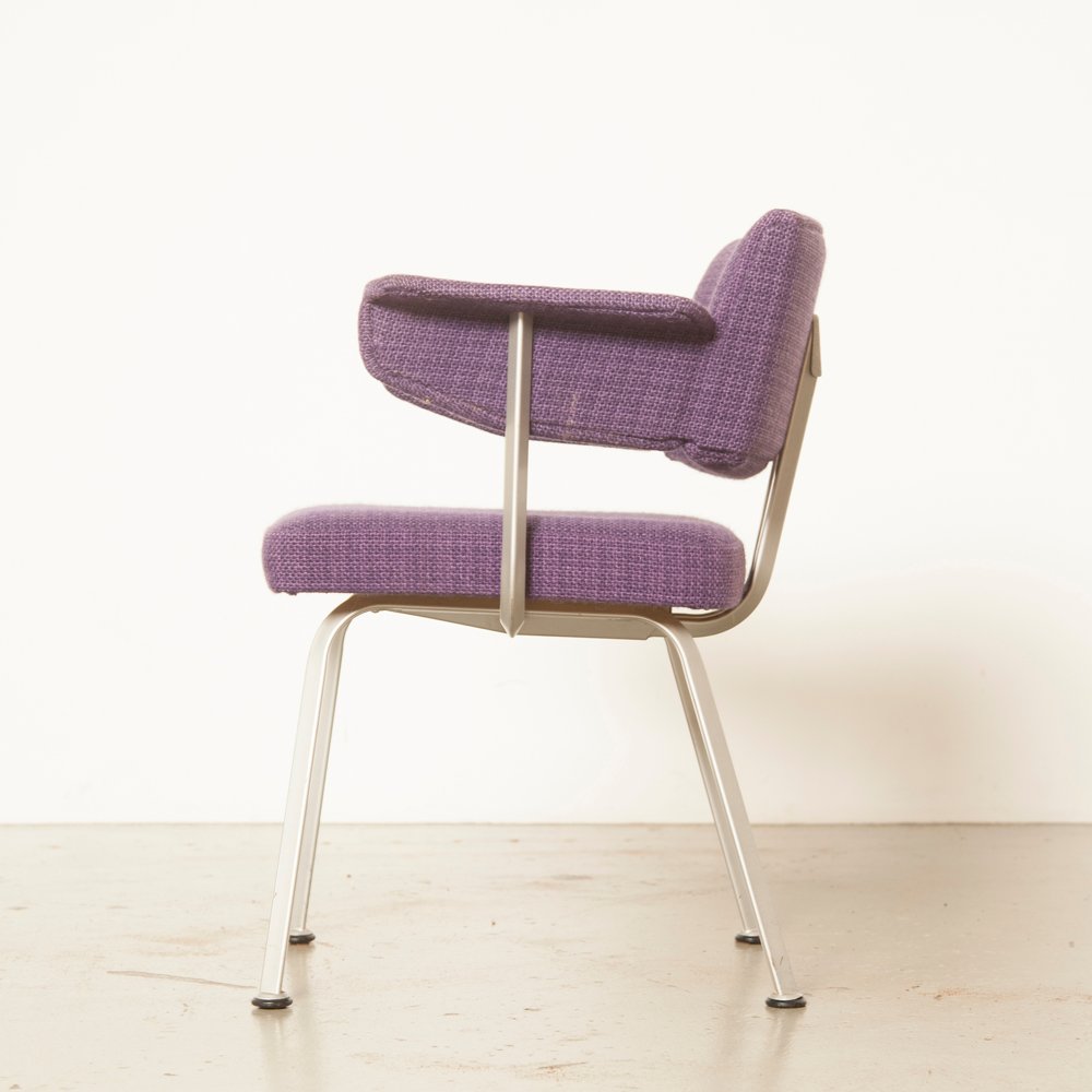 Purple Resort Chair by Friso Kramer for Ahrend De Cirkel