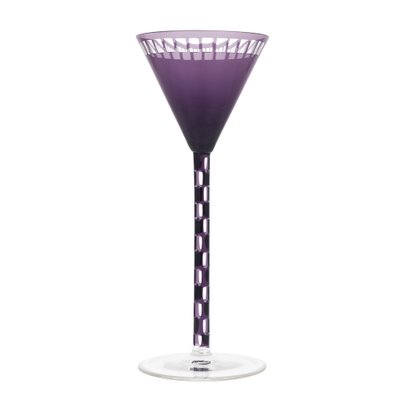 Purple Stem Glass by Otto Prutscher Meyrs Nephew, 1908-TJY-1746732