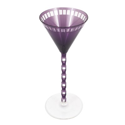 Purple Stem Glass by Otto Prutscher Meyrs Nephew, 1908-TJY-1746732