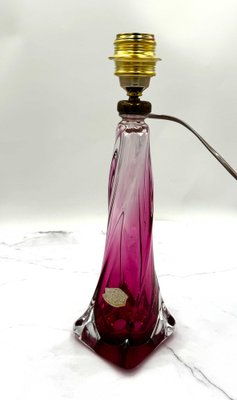 Purple Table Lamp from Val Saint Lambert-YXG-1819370