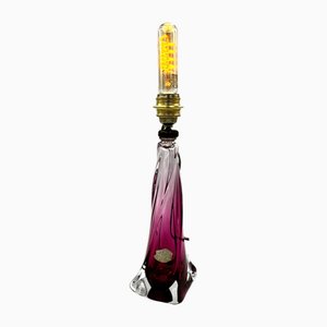 Purple Table Lamp from Val Saint Lambert-YXG-1819370