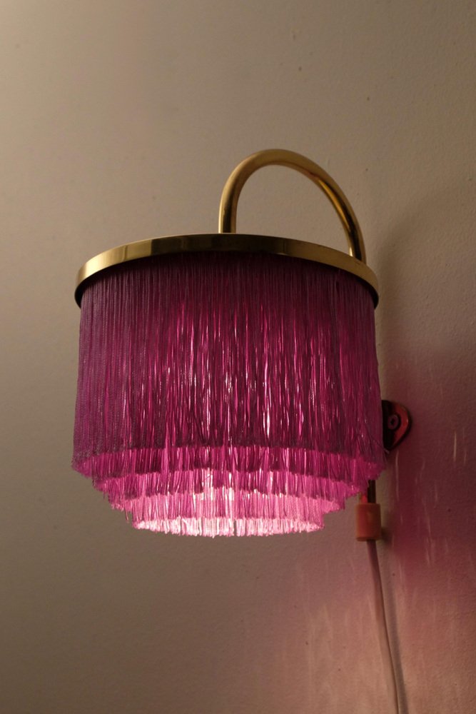 Purple V271 Wall Lights by Hans-Agne Jakobsson, 1960s, Set of 2